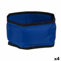 Hondenhalsband Blauw Zwart PVC Gel 8 x 1 x 66 cm Koelvloeistof (4 Stuks) - thumbnail