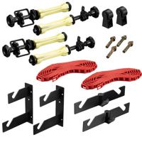 BRESSER BR-MB10-A systeem voor 2 rollen aan wand, plafond of statief - thumbnail