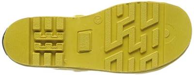 Playshoes regenlaarzen Uni Marine Gele Streep-30-31