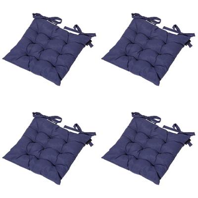 Toscane zitkussen panama saffierblauw (4 stuks) Madison - Madison Toscane zitkussen panama saffierblauw (4 stuks) Madison - Madison