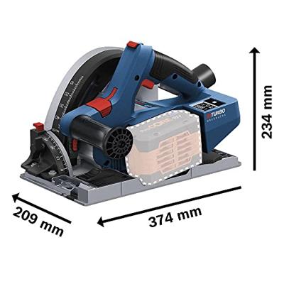 Bosch Professional GKT 18V-52 GC Accu Invalzaag 140mm 18V BITURBO Basic Body in L-Boxx - 06016B4000 - thumbnail