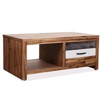 VidaXL Salontafel 90x50x37,5 cm massief acaciahout - thumbnail
