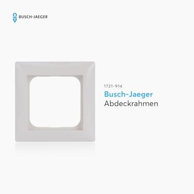 Busch-jaeger Afdekraam 1-voudig SI-B 1721 914
