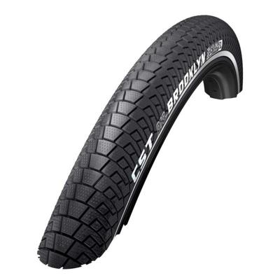 Cst buitenband brooklyn 26 x 2.40" / 62-559mm zwart met reflectie