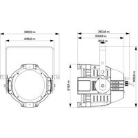 Briteq LED UV-GUN COB LED 100W - thumbnail