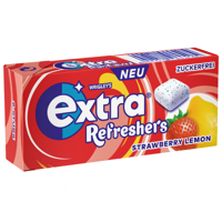 Extra refreshers strawberry lemon (12x 18g) - thumbnail