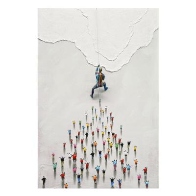 Schilderij Home ESPRIT Wit Modern 100 x 3,5 x 150 cm