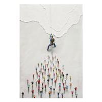 Schilderij Home ESPRIT Wit Modern 100 x 3,5 x 150 cm - thumbnail