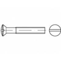 TOOLCRAFT TO-5362068 Bolverzonken schroeven M10 20 mm Sleuf RVS A4 50 stuk(s) - thumbnail