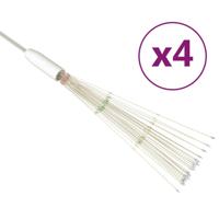 VidaXL 4 st kerstverlichting vuurwerk 560 led's 20 cm meerkleurig - thumbnail