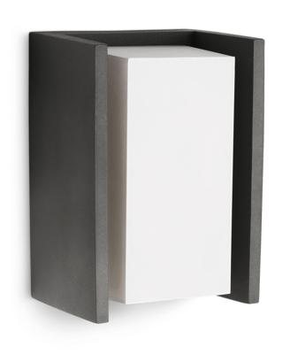 Philips LED Bridge Wandleuchte Anthrazit 1x42W 230 8719514385801 Wandlamp Gloeilamp E27 Antraciet Philips LED Bridge Wandleuchte Anthrazit 1x42W 230 8719514385801 Wandlamp Gloeilamp E27 Antraciet