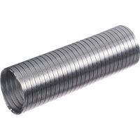 Enzo Aluminium afvoerslang 152mm 1,5m - 1400337 - thumbnail