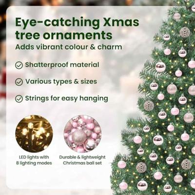 VidaXL Kerstboom met 300 led met standaard groen 180 cm pvc VidaXL Kerstboom met 300 led met standaard groen 180 cm pvc