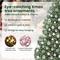 VidaXL Kerstboom met 300 led met standaard groen 180 cm pvc - thumbnail