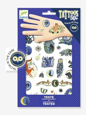 DJECO Nachtreflectie tatoeages blauw