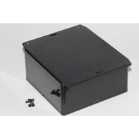 Hammond Electronics 1591UF2BK Universele behuizing 120 x 120 x 59 ABS Zwart 1 stuk(s) - thumbnail