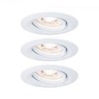 Paulmann 92971 EBL Nova mini Plus Coin LED-inbouwlamp Set van 3 stuks 4.20 W Wit - thumbnail
