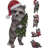 Wasbeer kerst 15cm 4ass Nampook - Nampook - thumbnail