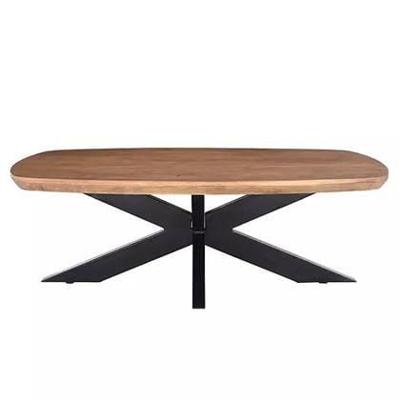 Livingfurn Salontafel 'Jesper' Mangohout, 120 x 75cm, kleur Naturel