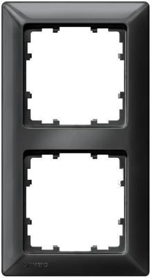 Siemens 5TG25526 Frame 2-voudig Delta Carbon Schakelmateriaal 1 stuk(s) Siemens 5TG25526 Frame 2-voudig Delta Carbon Schakelmateriaal 1 stuk(s)