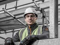 uvex i-works 9194171 Veiligheidsbril Incl. UV-bescherming Antraciet, Blauw EN 170 DIN 170 - thumbnail