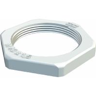 OBO Bettermann 2049090 116 M25 SW PA Contramoer PG25 Kunststof Zwart 1 stuk(s) - thumbnail