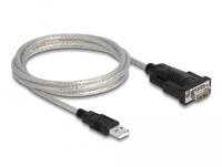 Delock USB 2.0 naar RS-232 D-Sub 9 adapter, 1.8 m. - thumbnail