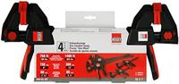 Bessey EZM-EZL-Set Set met één hand Spanbreedte (max.):300 mm Afm. werkbereik:80 mm - thumbnail