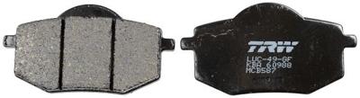 TRW remblokken "mcb 587" brake pad mcb 587 organic standard