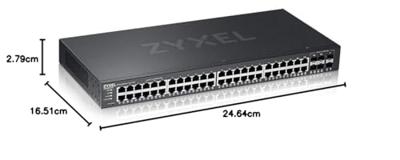Zyxel GS2220-50-EU0101F netwerk-switch Managed L2 Gigabit Ethernet (10/100/1000) Zwart