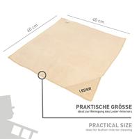 NIGRIN 71115 Leder Microvezeldoek 1 stuk(s) (l x b) 40 cm x 40 cm - thumbnail