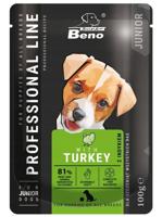 SUPER BENO Junior Turkey - nat hondenvoer - 100 g - thumbnail