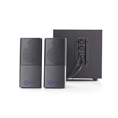 Nedis GSPR10021BK Gaming-luidsprekers 2.1 Over Usb Gevoed 3,5 Mm Jack Rms 11w