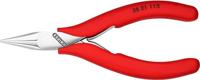Knipex 35 21 115 Platte rondbektang Elektronica en fijnmechanica Recht Gereedschapsstaal 115 mm - thumbnail