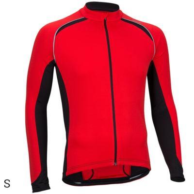 Avento fietsshirt heren lange mouw rood/zwart maat s | 14 stuks