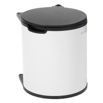 Brabantia pedaalemmer 15L inbouw wit