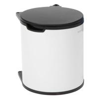 Brabantia pedaalemmer 15L inbouw wit - thumbnail