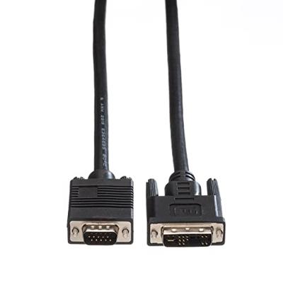 ROLINE DVI-VGA kabel, DVI (12+5) - HD15 M/M, 3 m