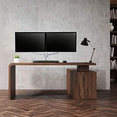 Ergotron LX Dual Arm Side by Side Desk Mount Monitor-tafelbeugel 2-voudig 38,1 cm (15) - 68,6 cm (27) Wit In hoogte verstelbaar, Draaibaar, Kantelbaar,