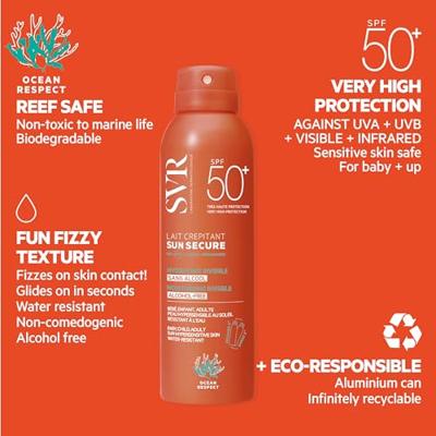SVR Sun Secure Melk Spray SPF50+ 200ml