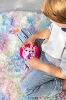 Funtasy Family Kiss-Meez knuffel egel - thumbnail