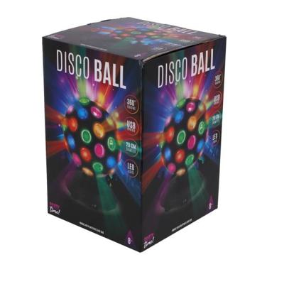 LED Disco Bal 20 cm Zwart LED Disco Bal 20 cm Zwart
