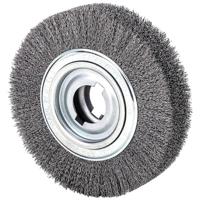 Lessmann Ronde borstel | d. 250 mm draaddikte 0,35 mm | staal 60 mm | 3600 min-¹ | 1 stuk - 377053 - 377053 - thumbnail