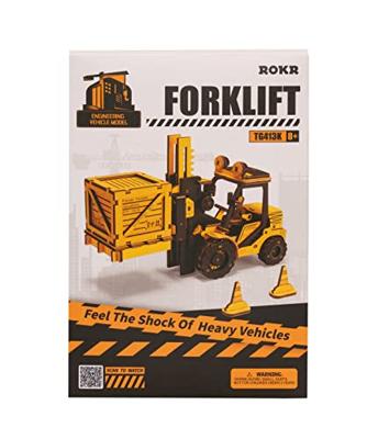 Robotime Forklift houten bouwpakket