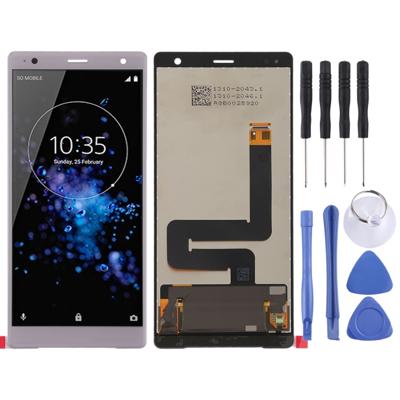 LCD-scherm en digitizer volledige montage (origineel) voor Sony Xperia XZ2 (paars)