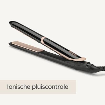 BaByliss Super Smooth 235 Titanium Stijltang Zwart, Roségoud 2,5 m BaByliss Super Smooth 235 Titanium Stijltang Zwart, Roségoud 2,5 m