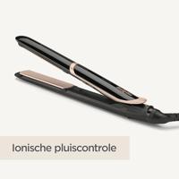 BaByliss Super Smooth 235 Titanium Stijltang Zwart, Roségoud 2,5 m - thumbnail