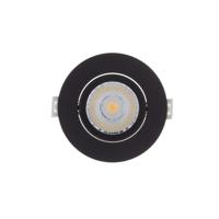 Inbouw LED-spot 4 Stuks Sanimex Njoy IP44 Dimbaar 6W 430 Lumen Zwart Sanimex - thumbnail