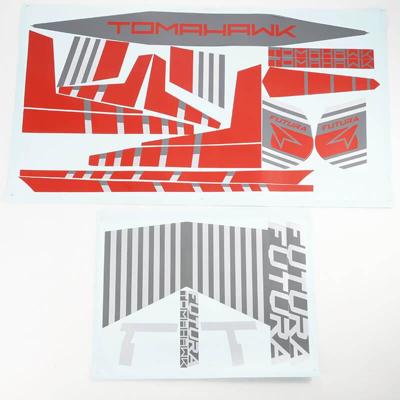 FMS - 64Mm Futura Sticker - Red (FMSEN114RD)