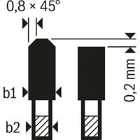 Bosch Accessoires Cirkelzaagblad Expert for Laminated Panel T/STAT 350X30X3.5/2,5x108T - 2608642518 - thumbnail